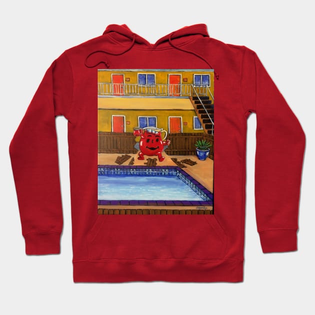 Kool-Aid Man Hoodie by GOGARTYGALLERY